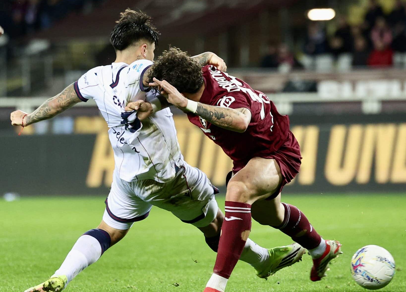 Santiago Castro in Torino-Bologna 1-2 (© Bologna FC 1909)