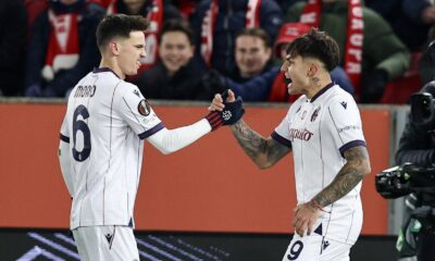 Nikola Moro e Santiago Castro (© Bologna FC 1909)