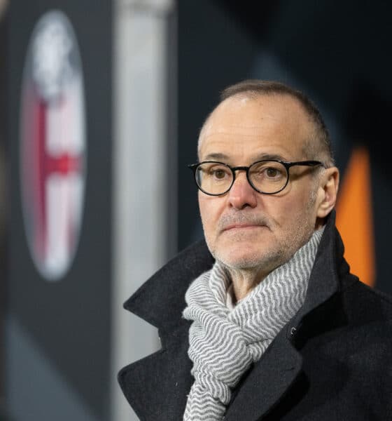 Joey Saputo in Bologna-Celtic 2-2 (©Damiano Fiorentini)