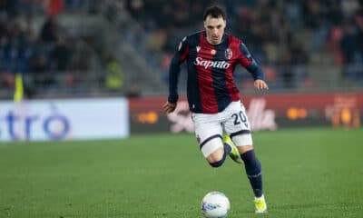 Nadir Zortea in Bologna-Lazio di Coppa Italia (© Damiano Fiorentini)