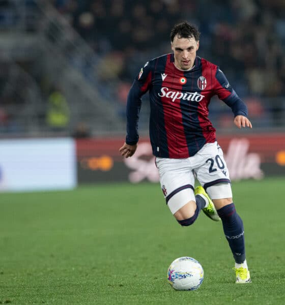 Nadir Zortea in Bologna-Lazio di Coppa Italia (© Damiano Fiorentini)
