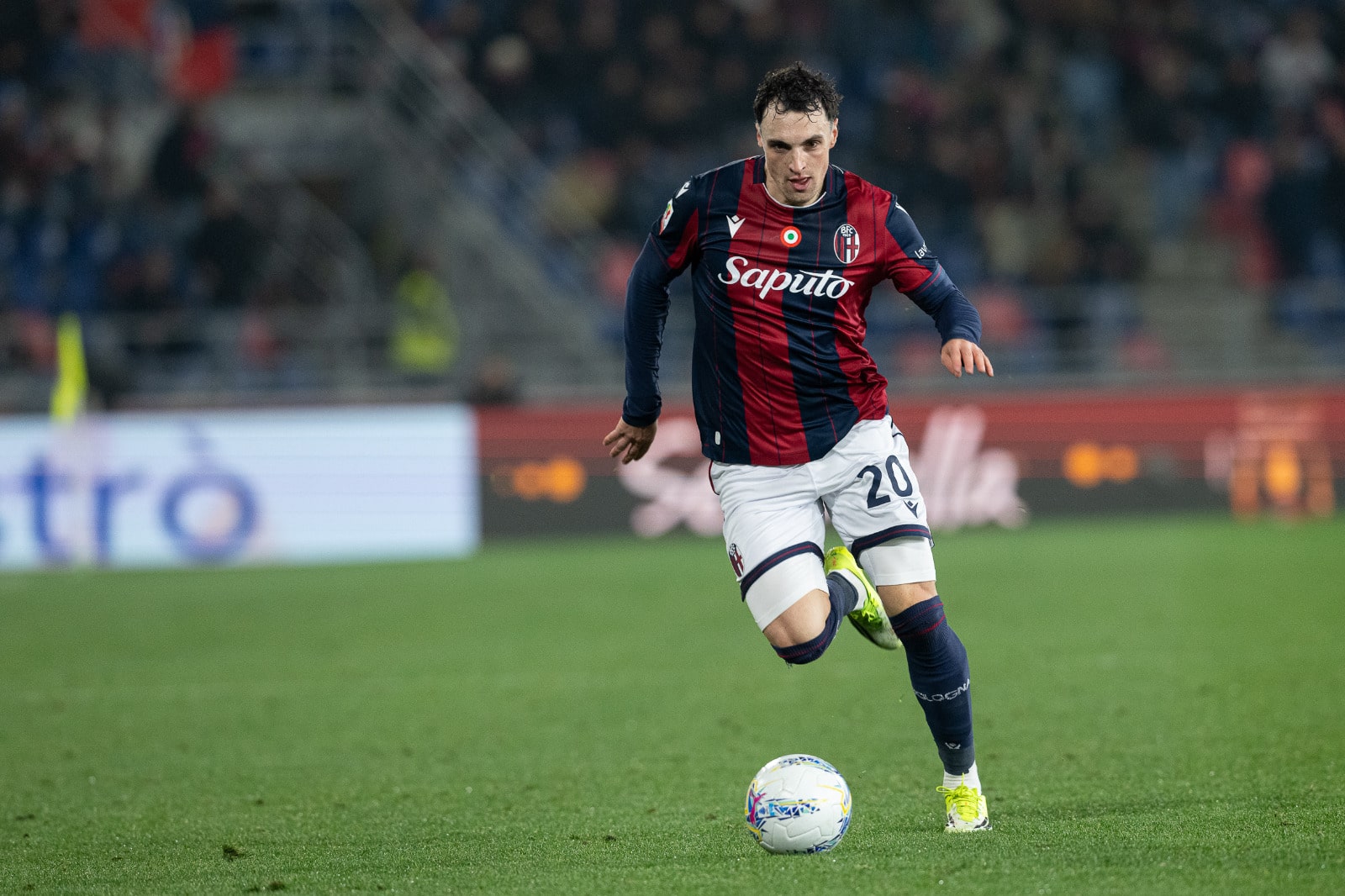 Nadir Zortea in Bologna-Lazio di Coppa Italia (© Damiano Fiorentini)