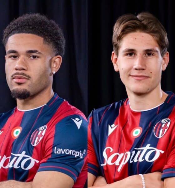 Simon Sohm ed Eivind Helland (© Bologna FC)