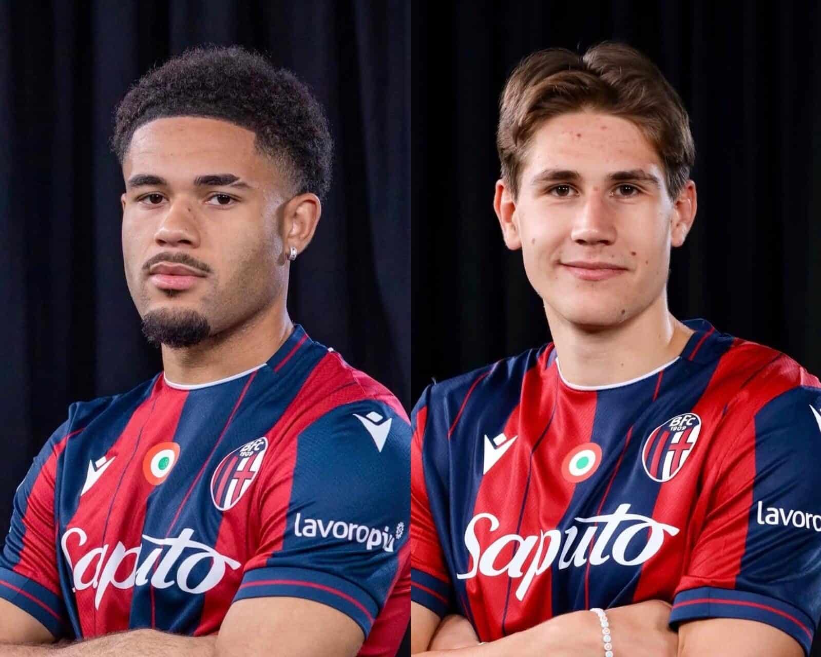 Simon Sohm ed Eivind Helland (© Bologna FC)