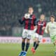Thijs Dallinga in Bologna-Celtic 2-2 (©Damiano Fiorentini)