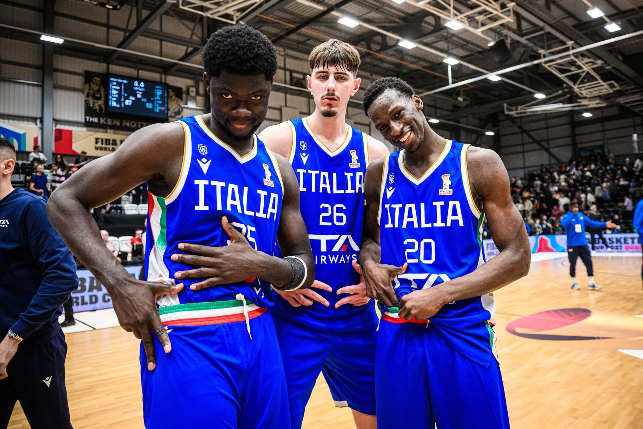 Virtus - Italia - Niang- Diouf - Akele