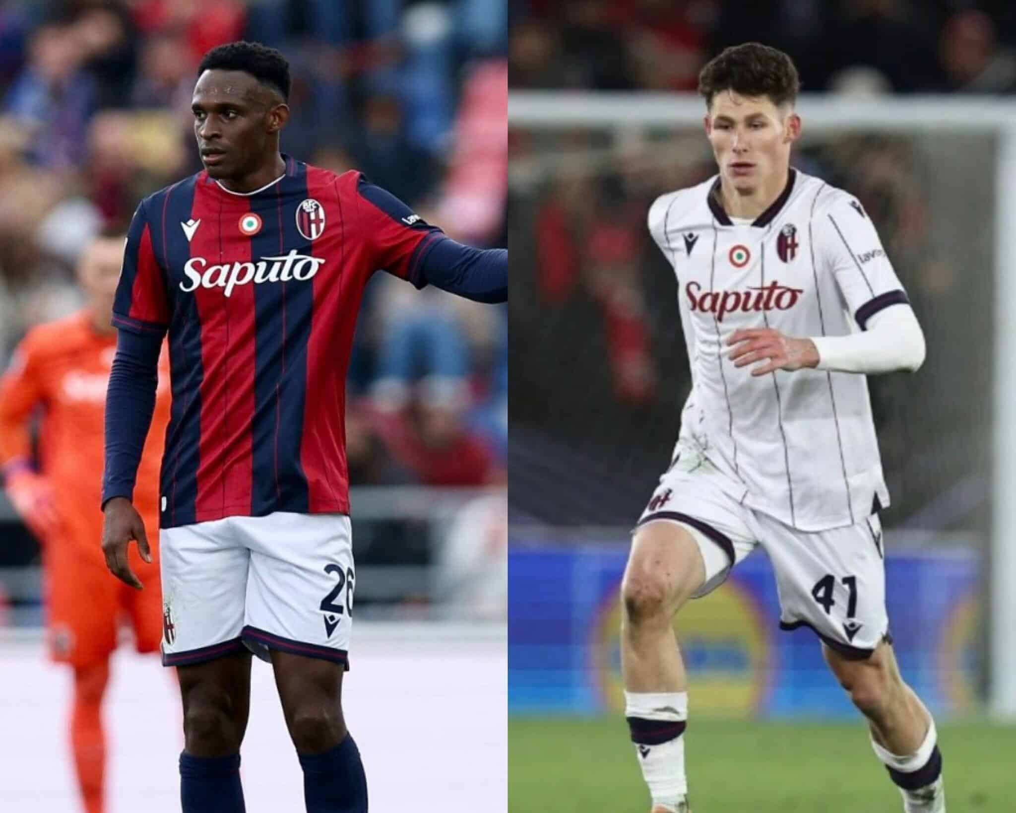 Jhon Lucumì e Martin Vitik (© Bologna FC 1909)