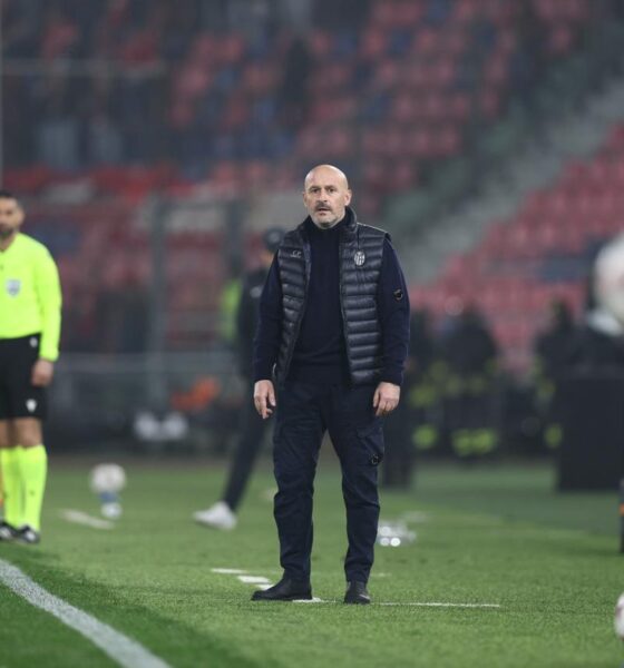 Italiano durante Bologna-Brann (© FC Bologna 1909)