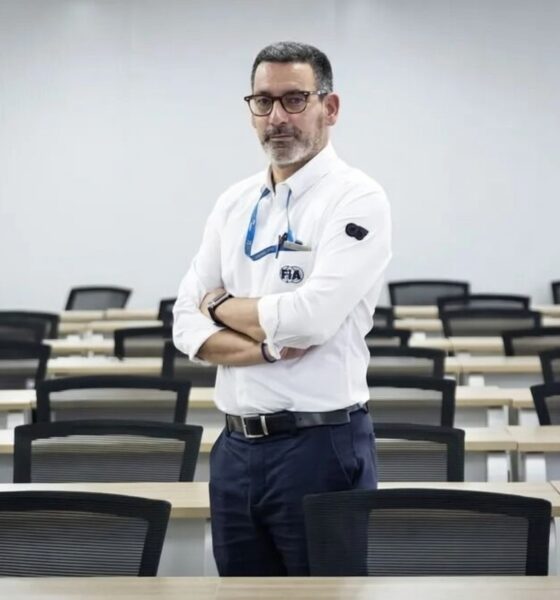 Il Direttore di Gara della F1 Rui Marques (© FIA)