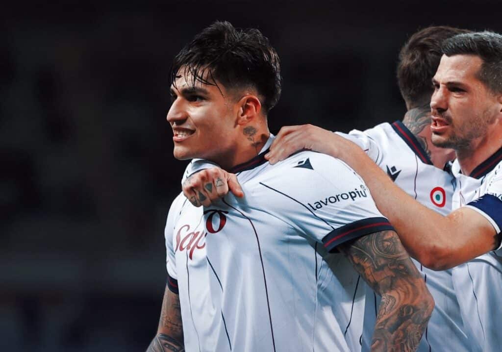 Santiago Castro (© x.com Bologna FC 1909)