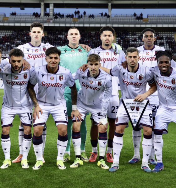 L'undici titolare del Bologna contro il Torino (© x.com Bologna FC 1909)