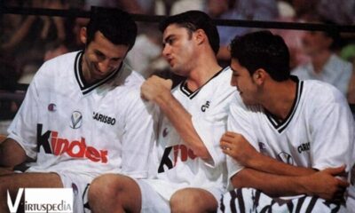 Virtus Pallacanestro Cinquntatreesima puntata. Rigaudeau, Danilovic e Sconochini in panchina, il 1999/2000 non porta trofei.