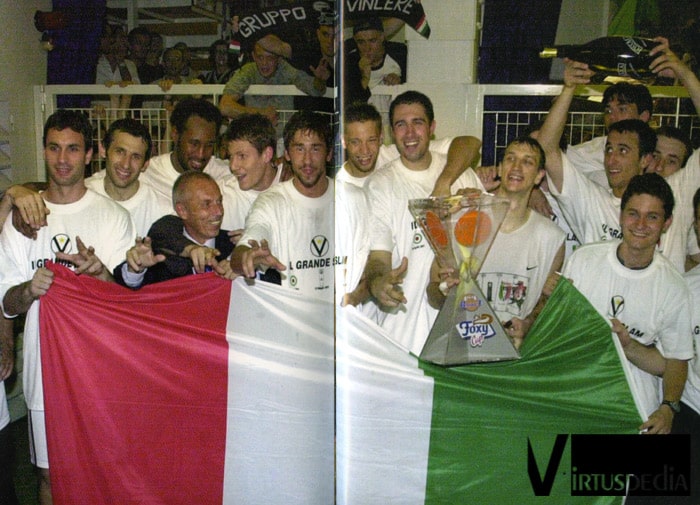 Virtus Pallacanestro Cinquantaquattresima puntata. Lo scudetto completa il Grande Slam.