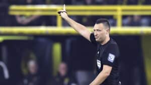 Sven Jablonski arbitro di Bologna-Roma (© ANSA)