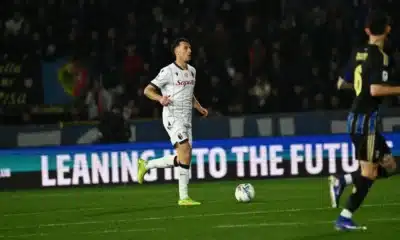 Nicolò Casale durante Pisa-Bologna