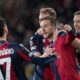Bernardeschi goleador non molla nella notte europea (@Damiano Fiorentini) post Bologna-Roma 1-1 di Europa League