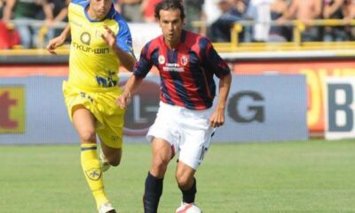 Davide Bombardini in Bologna-Chievo stagione 2009-2010 (© Bologna Fc 1909)