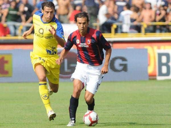 Davide Bombardini in Bologna-Chievo stagione 2009-2010 (© Bologna Fc 1909)