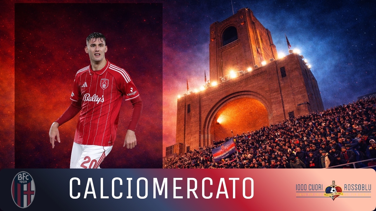 Calciomercato Bologna, Lorenzo Lucca (© 1000 Cuori Rossoblù)