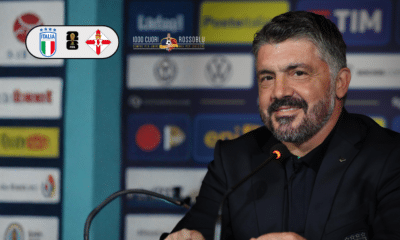 Gennaro Gattuso, Italia-Irlanda del Nord (© FIGC)