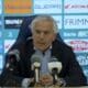 Roberto Donadoni, ormai ex tecnico dello Spezia, in conferenza stampa