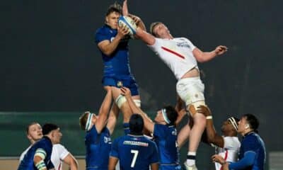 L'Italrugby batte l'Inghilterra al Sei nazioni per 23-18 (©Federazione Italiana Rugby - Photo by Giuseppe Fama)