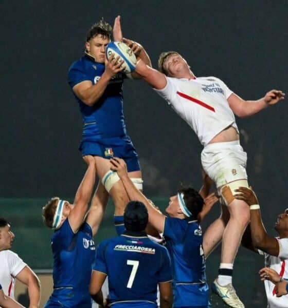 L'Italrugby batte l'Inghilterra al Sei nazioni per 23-18 (©Federazione Italiana Rugby - Photo by Giuseppe Fama)