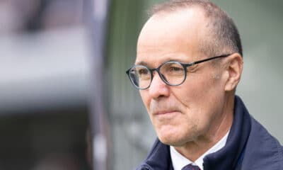 Joey Saputo, durante Bologna-Lazio, a nove giornate dalla fine (@Damiano Fiorentini)