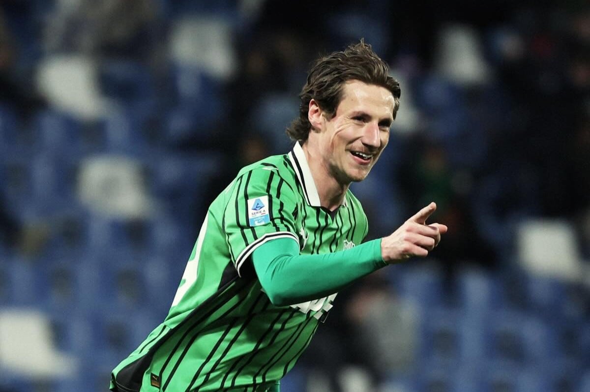 Andrea Pinamonti sarà disponibile per Bologna-Sassuolo (© U.S. Sassuolo)