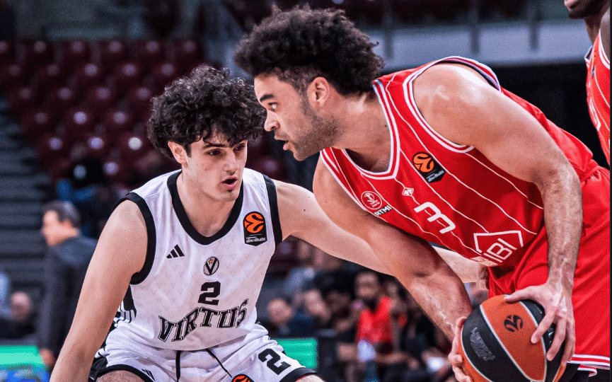Matteo Baiocchi (©Virtus Bologna) Hapoel Tel Aviv