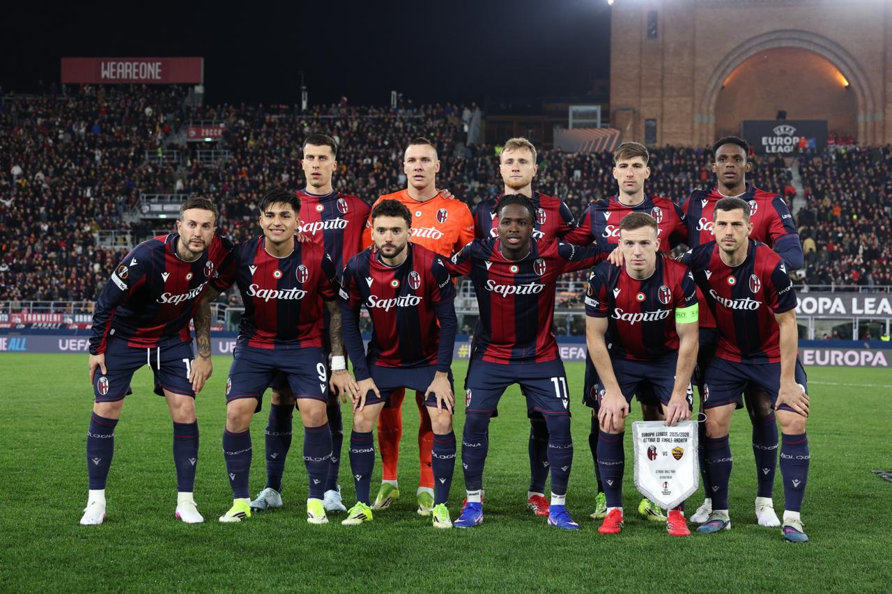 La formazione di Bologna-Roma (© Bologna FC 1909)
