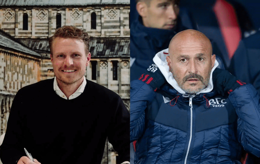 Oscar Hiljemark e Vincenzo Italiano (© Pisa SC / Damiano Fiorentini)