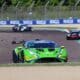 La #63 Lamborghini vincitrice di Gara 1 del GT Italiano Sprint a Imola (© ACI Sport)