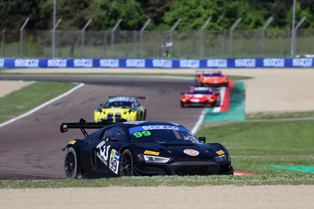 L'Audi #99 di Aka e Frassineti (© ACI Sport)