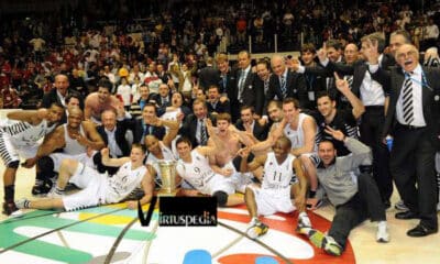 Virtus Pallacanestro Sessantatreesima puntata. Con la vittoria nell'Eurochallenge si torna ad esultare dopo tanti anni.