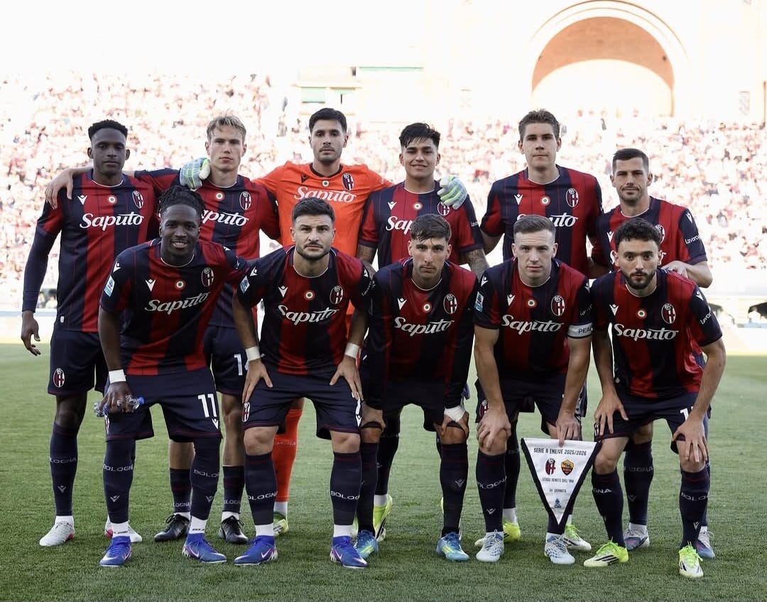 La classifica di Serie A aggiornata dopo Bologna-Roma 0-2 (© Bologna FC 1909)