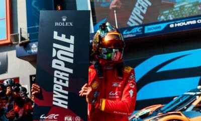 Antonio Giovinazzi dopo la Pole alla 6 Ore di Imola