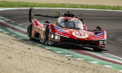 La Ferrari-AF Corse #51 in pista a Imola