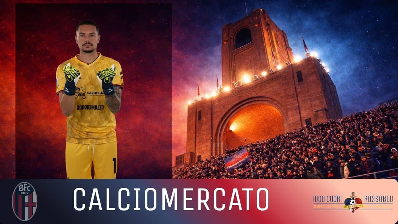 Elia Caprile, Calciomercato Bologna (© 1000 Cuori Rossoblù)