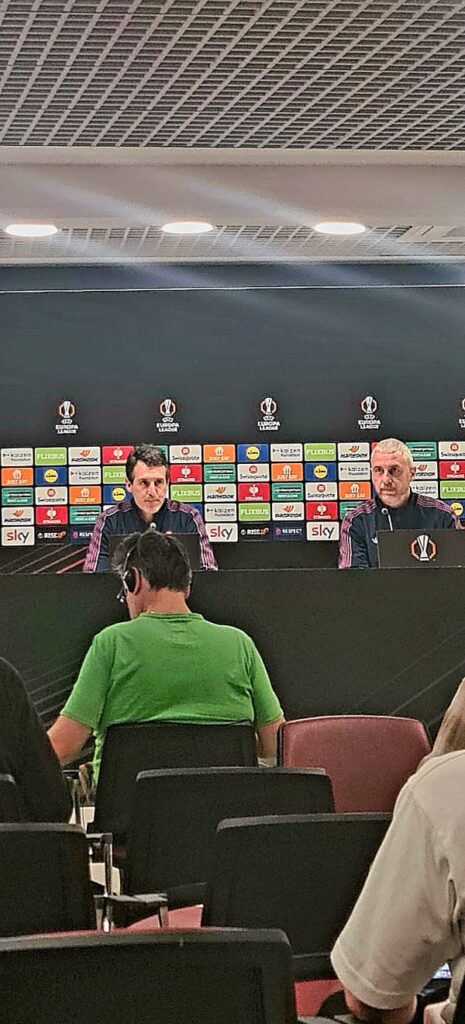 Unai Emery, conferenza stampa pre Bologna-Aston Villa, ©1000Cuori rossoblù