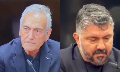 Gabriele Gravina, presidente della FIGC, e Gennaro Gattuso, CT della Nazionale