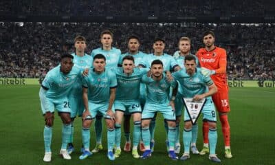 L'11 iniziale in Juventus-Bologna 2-0 (©Bologna FC 1909)