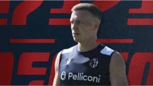 Lewis Ferguson in allenamento