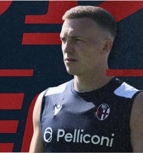 Lewis Ferguson in allenamento