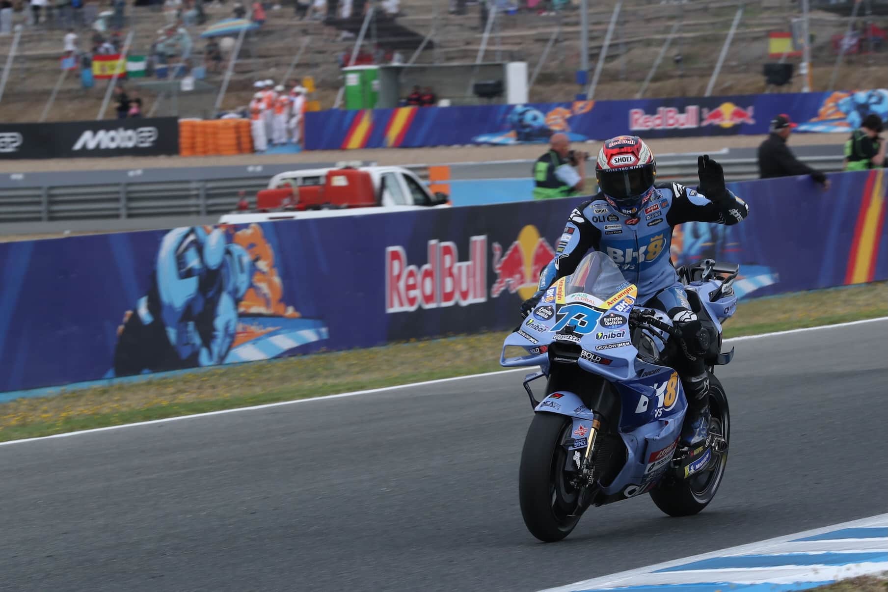 Alex Marquez ha vinto la Gara MotoGP di Jerez (© Red Bull Content Pool)