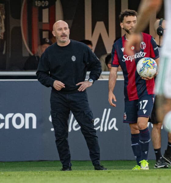 Vincenzo Italiano, Bologna-Roma 0-2 (© Damiano Fiorentini)