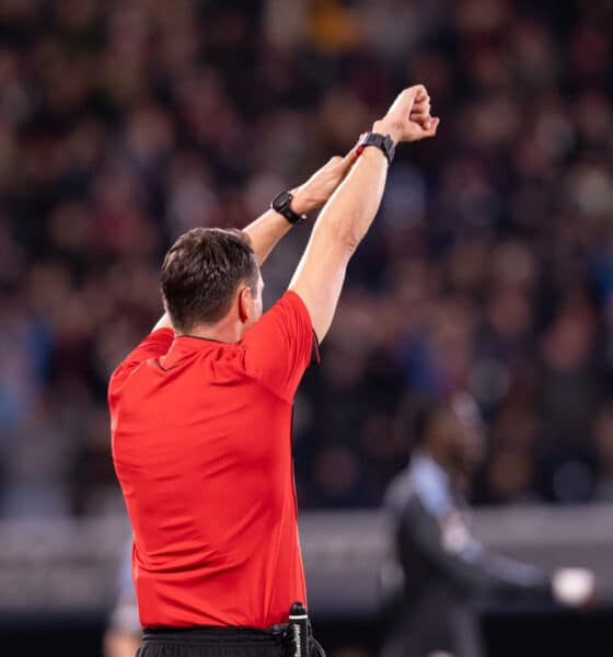 Sandro Scharer, arbitro di Bologna-Aston Villa (1-3)