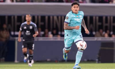 Santiago Castro in Bologna-Aston Villa (© Damiano Fiorentini)