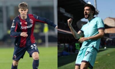 Miranda e Joao Mario (© Bologna FC 1909)