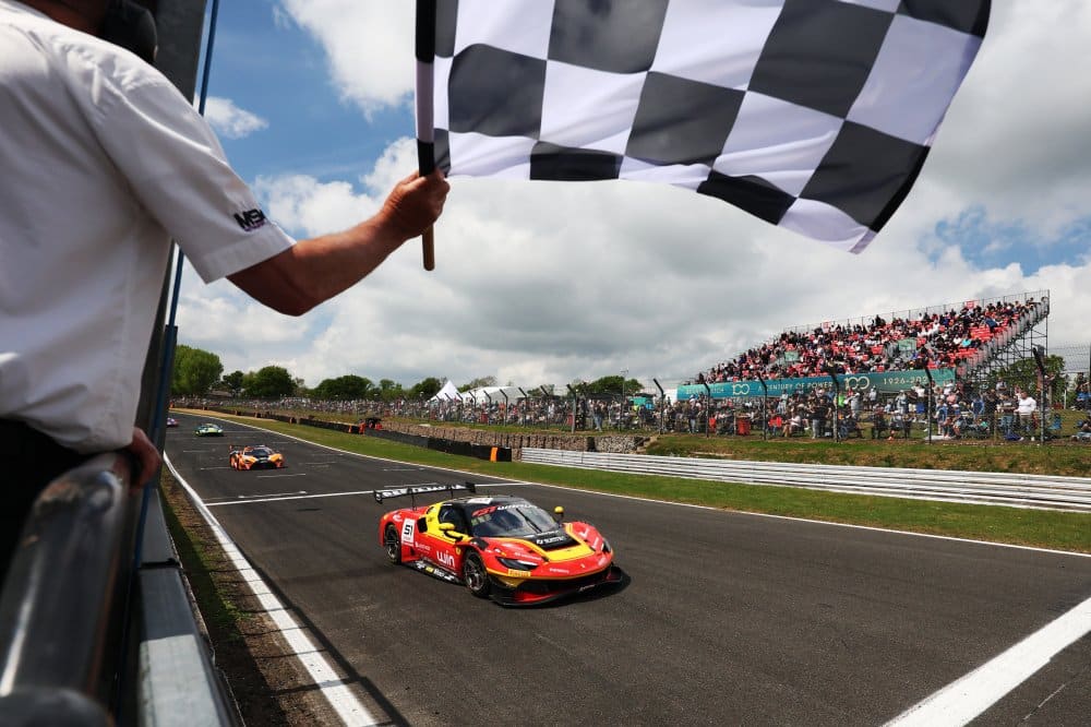 La Ferrari #51 vincitrice della Gold Cup